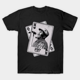 Retro Jimmy Cliff 80s Card STYLE T-Shirt